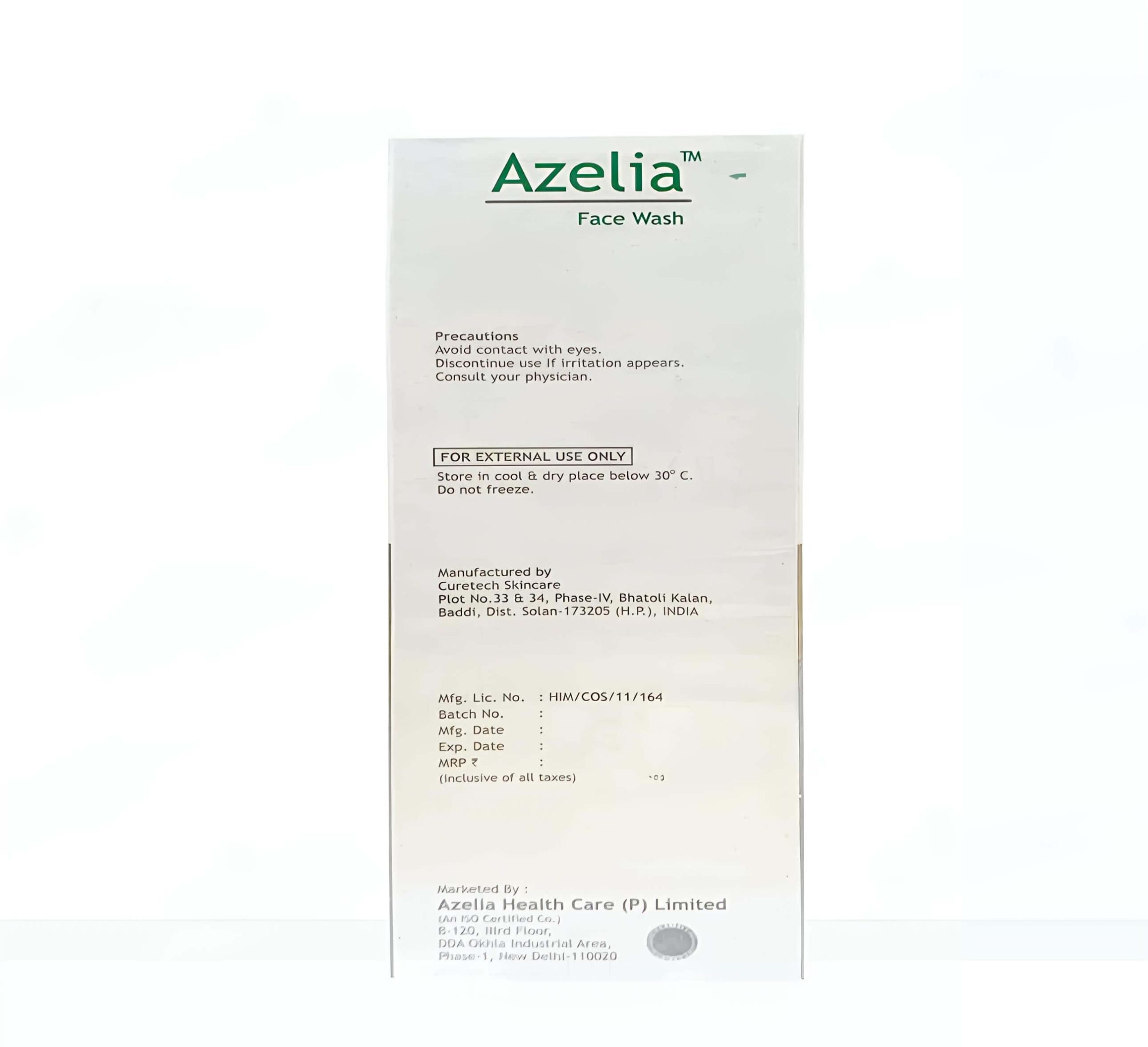 Azelia Face Wash - Image 2