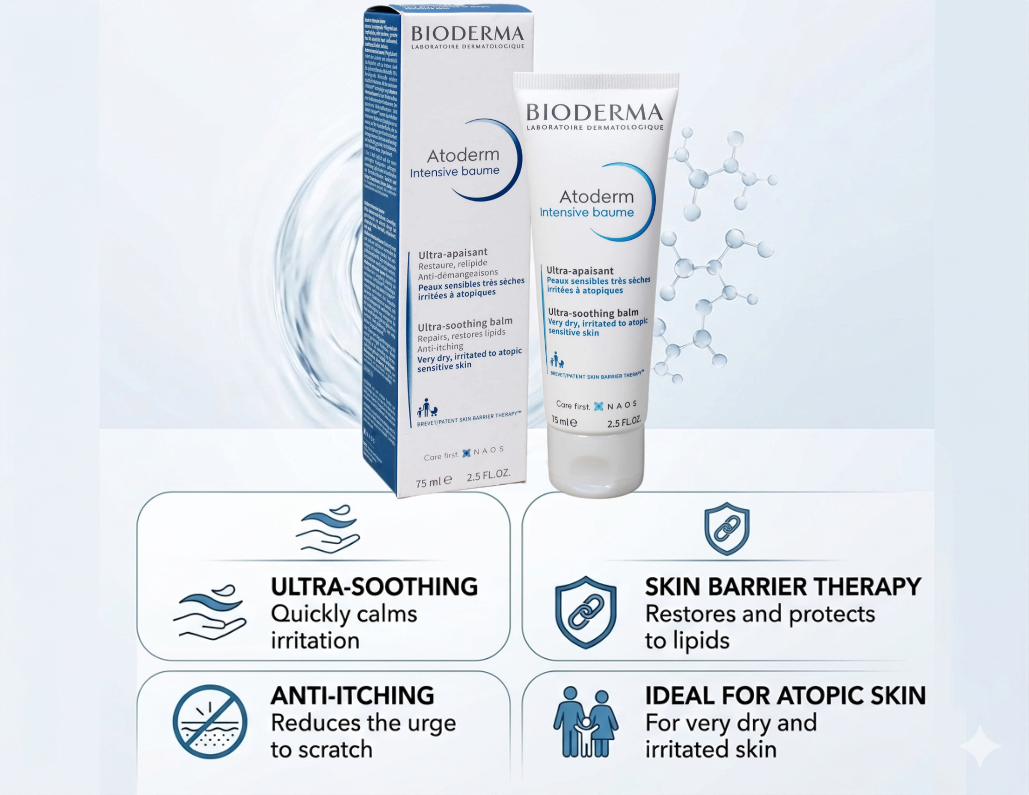 Bioderma Atoderm Intensive Baume - Image 3