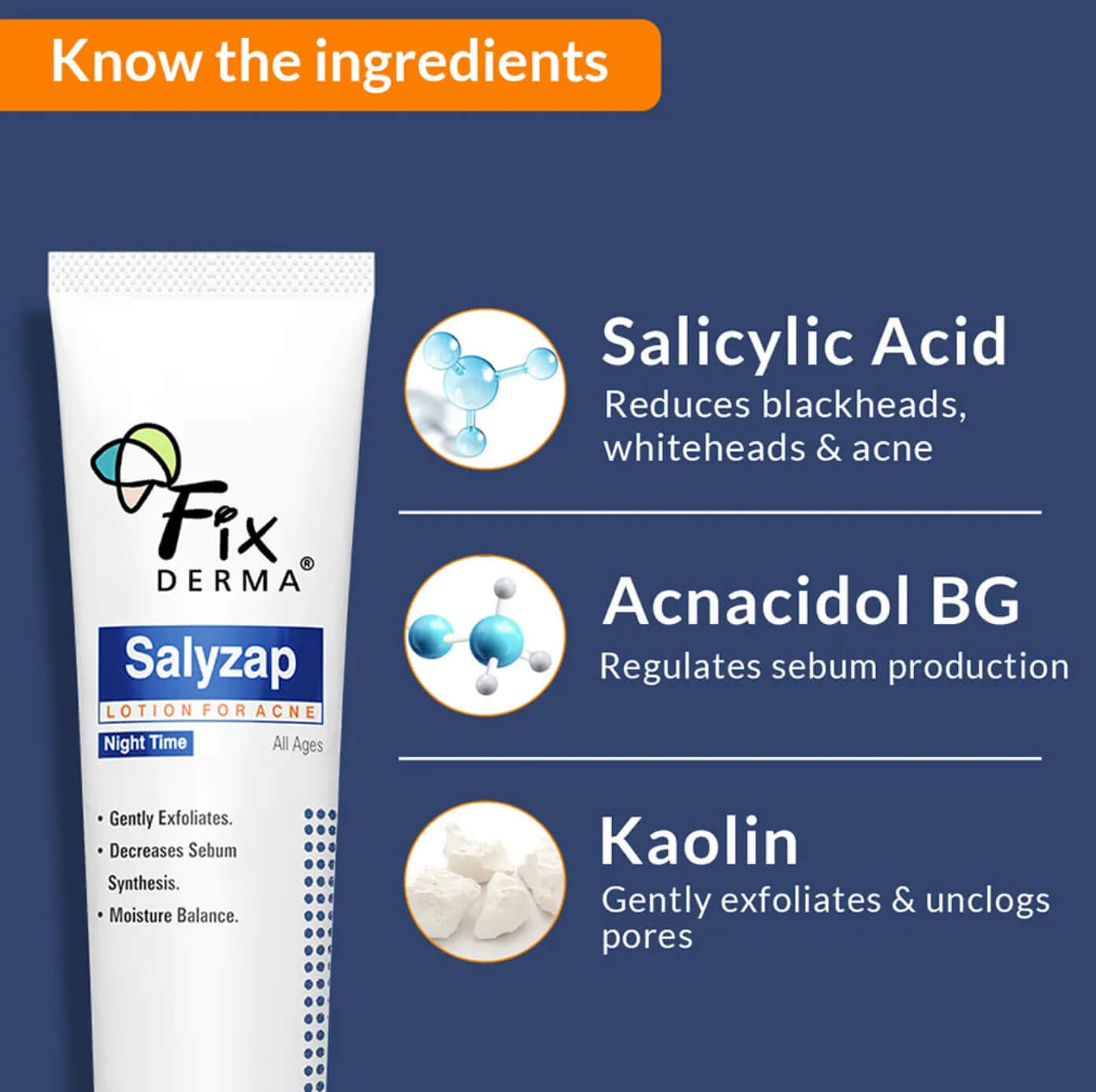 Fixderma Salyzap Night Time Lotion - Image 7